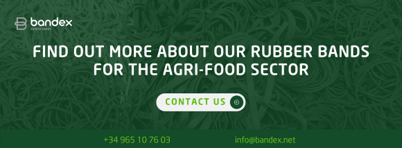 Imagen de Rubber Bands for the Agri-Food Sector: How to Optimize Tying Time in your Crops?