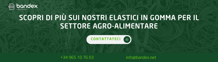 Elastico standard per l'industria agroalimentare