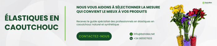 Élastiques pour les arrangements floraux / élastiques standar